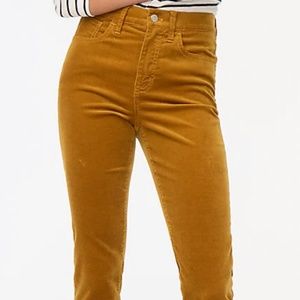 JCrew Vintage slim-straight corduroy pant